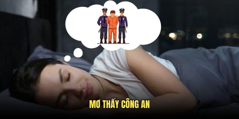 mơ thấy công an